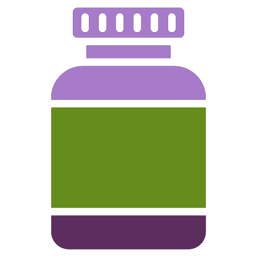 Medicine jar icon